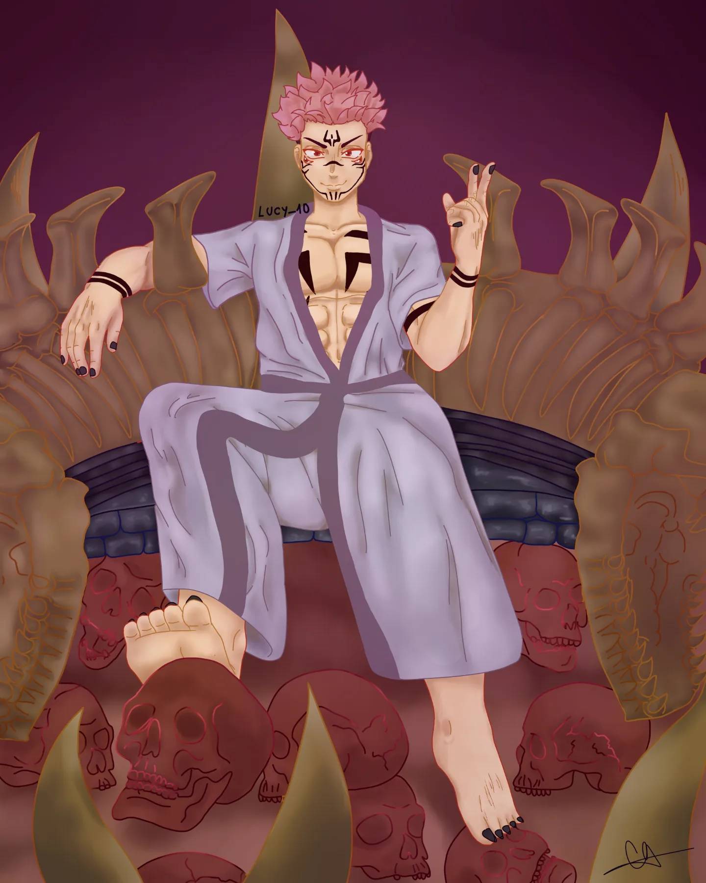 Ryomen Sukuna Fanart Jujutsu Kaisen By ThelucysShit On DeviantArt ryomen-sukuna-fanart-jujutsu-kaisen-by-thelucysshit-on-deviantart