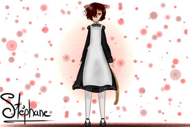 Never loose a bet -2P!France Maid dress and neko-