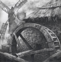 Watermill and Windmill