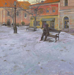 Monument of Laza Costic in Sombor