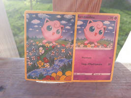 altered jigglypuff pokemon card