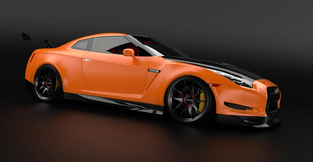 Vasid Design R35 Nissan R35 studio render by e-Novation on DeviantArt