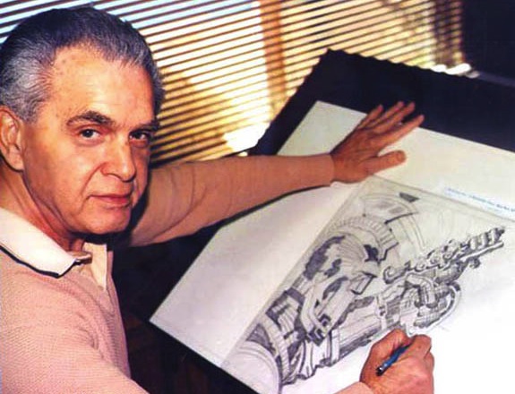 Jack-kirby-drawing