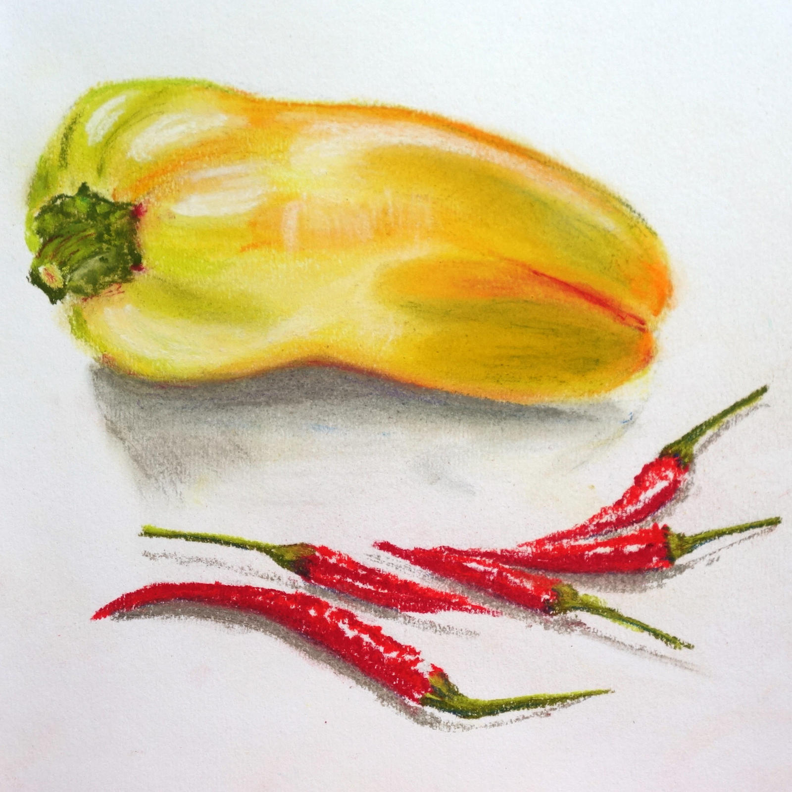 Peppers by CatRick on DeviantArt
