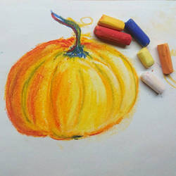 Night pumpkin sketch 