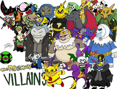 DC Pokemon Villains