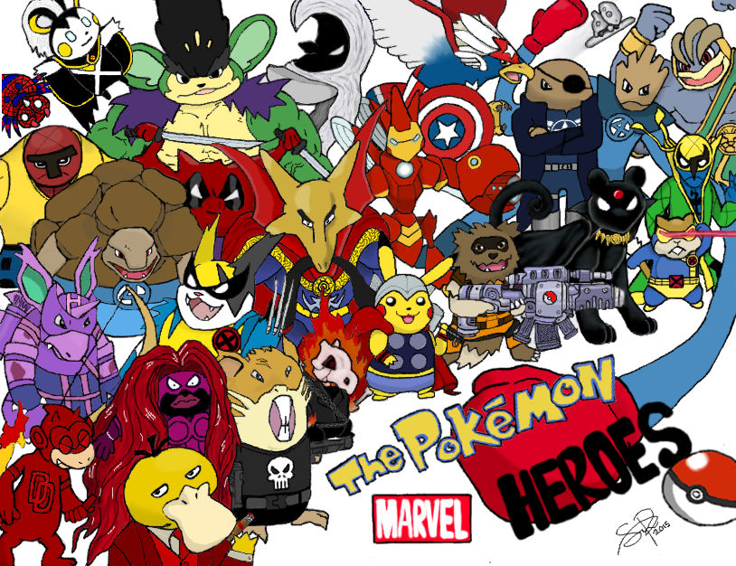 Marvel Pokemon Heroes