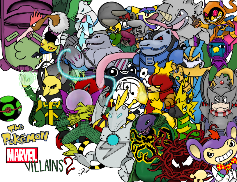 Marvel Pokemon Villains 2