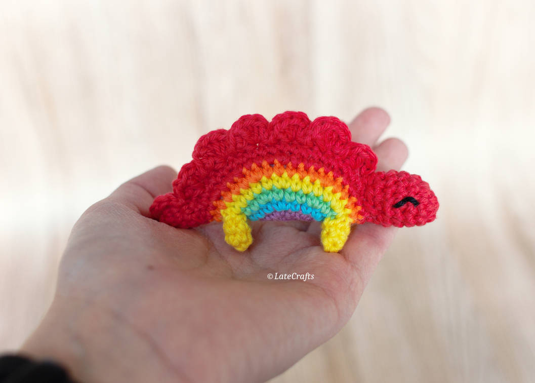 Rainbow dinosaur
