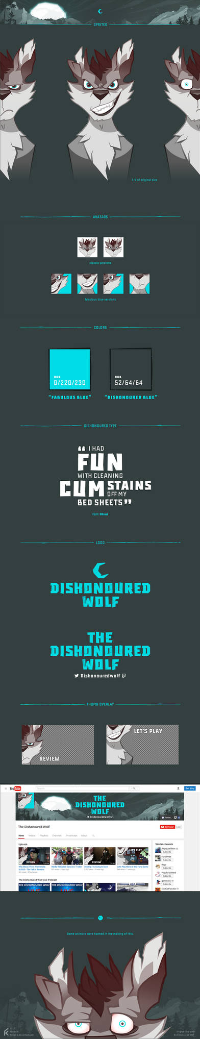 The Dishonoured Wolf: Channel Branding