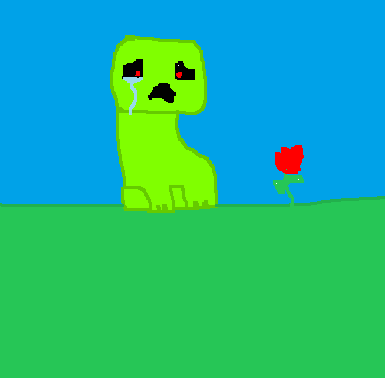 Sad Creeper by Slatefur on DeviantArt