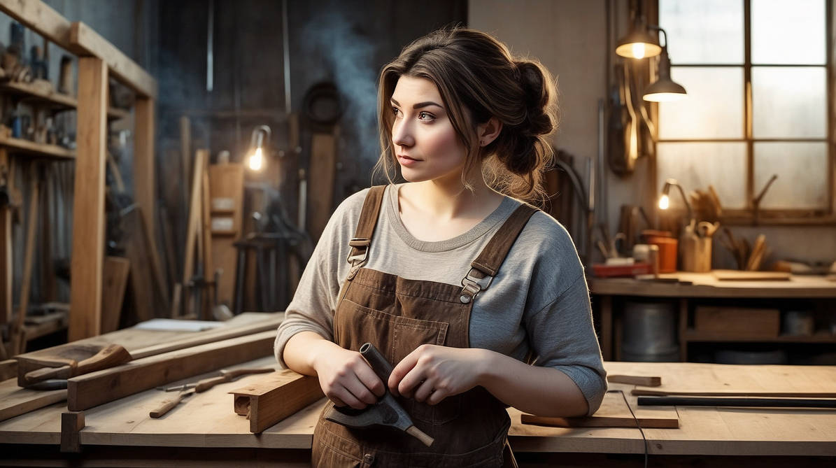 Helper in the Workshop by OldGreyWooof on DeviantArt