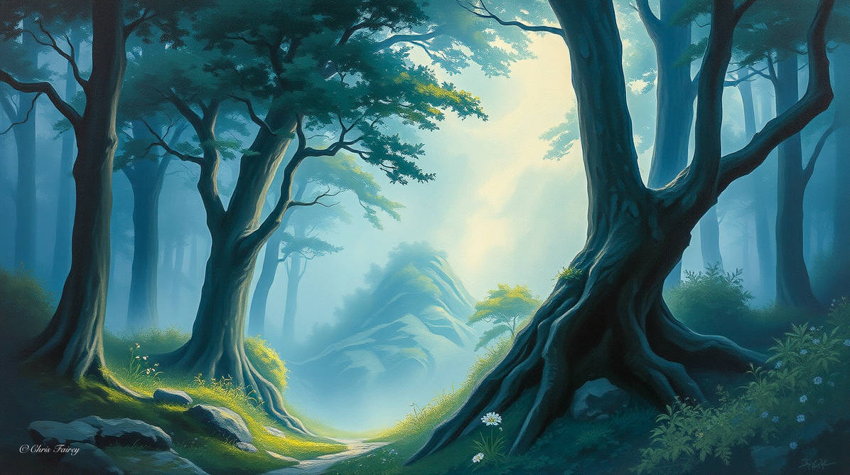 Forest Ruler Fantasy Fantasy Forest-12 by OldGreyWooof on DeviantArt