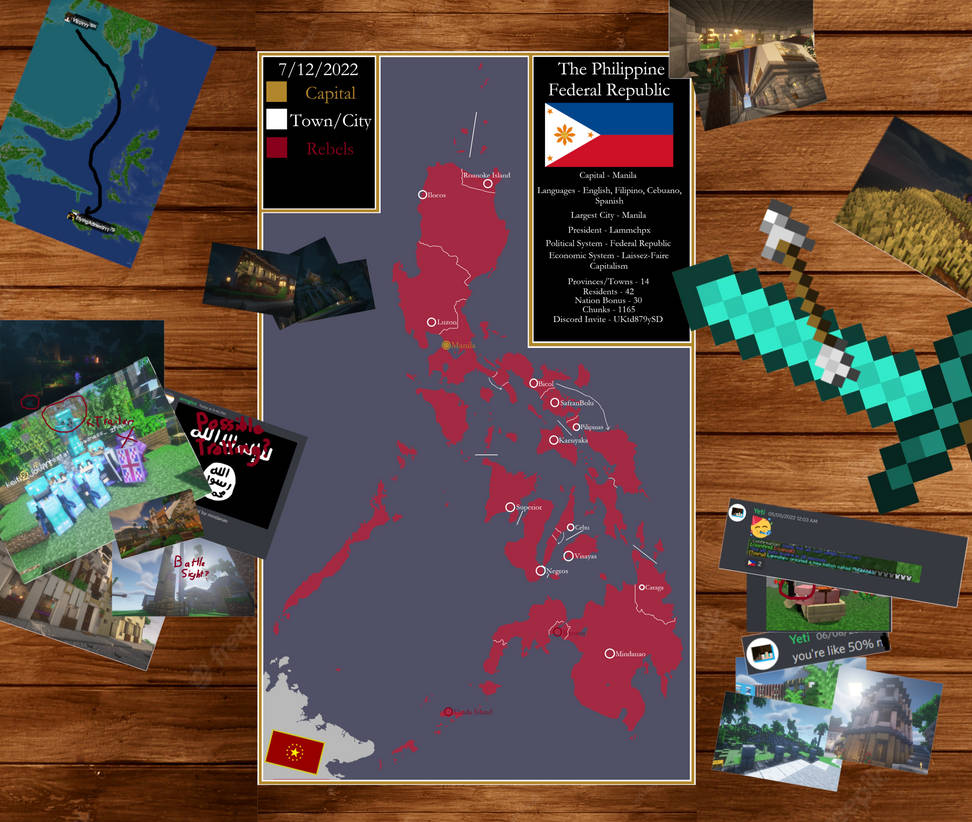 EarthMC Philippine Map by illidanlestat2 on DeviantArt