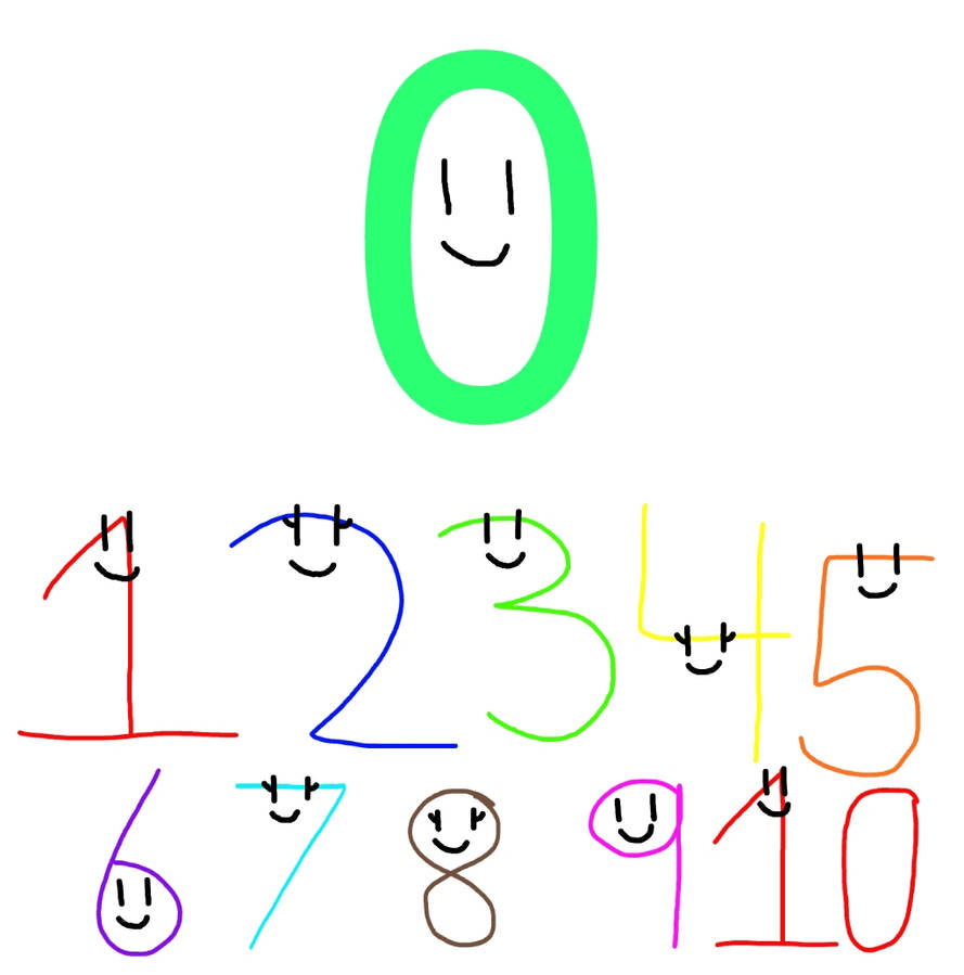 Numbers With Faces My Numbers With Faces by PeytonHouse-x2 on DeviantArt