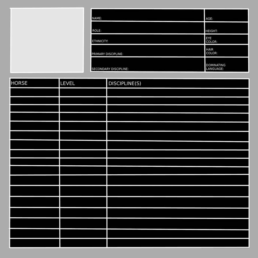 Free Staff + Rider Template by Zephyrra on DeviantArt