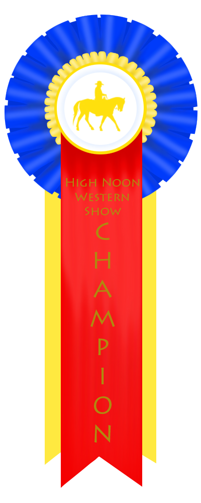 High Noon Western Show - Grand Champion