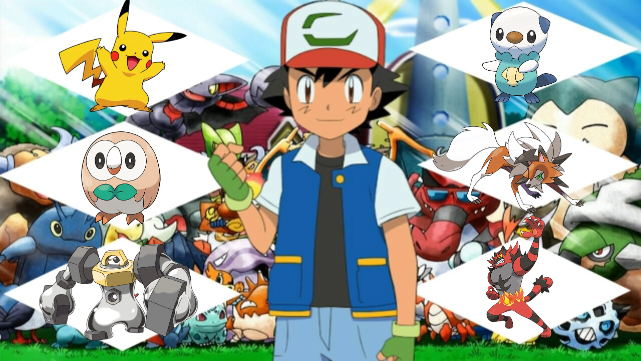 POKEMON - Ash's alola team ( theory ) by KallyxMansion55 on DeviantArt