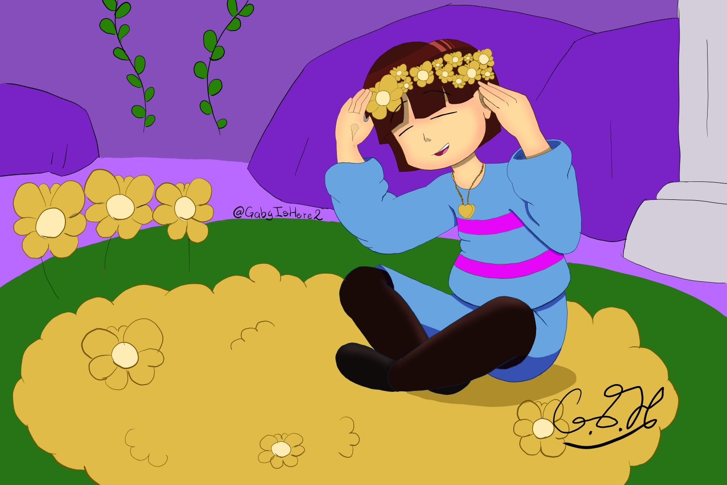 Frisk R3 Frisk Undertale - Fanart by GabyIsHere2 on DeviantArt