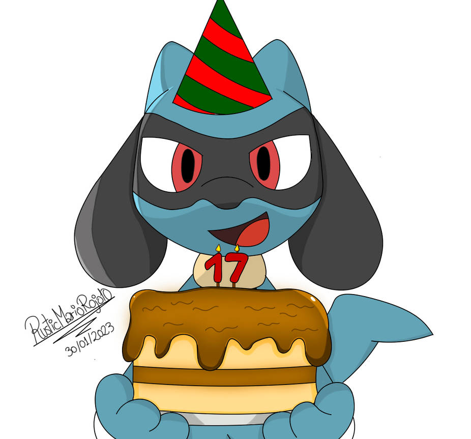 Riolu by RusticMarioRojo10 on DeviantArt