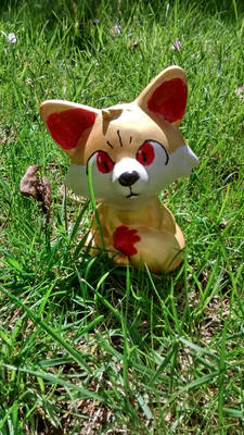Fennekin Ceramic Painting
