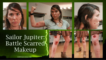 Sailor Jupiter-Battle Scarred Makeup