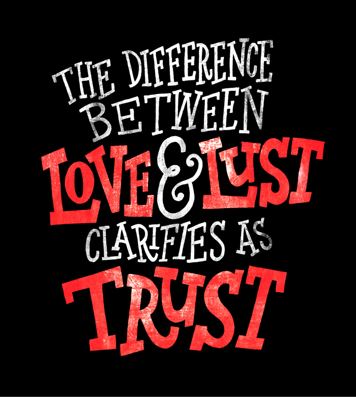 Quotes Love Vs Lust Wallpaper Image Photo