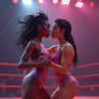 Kissing your tag partner