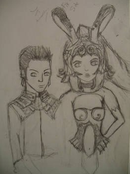 Balthier and Fran