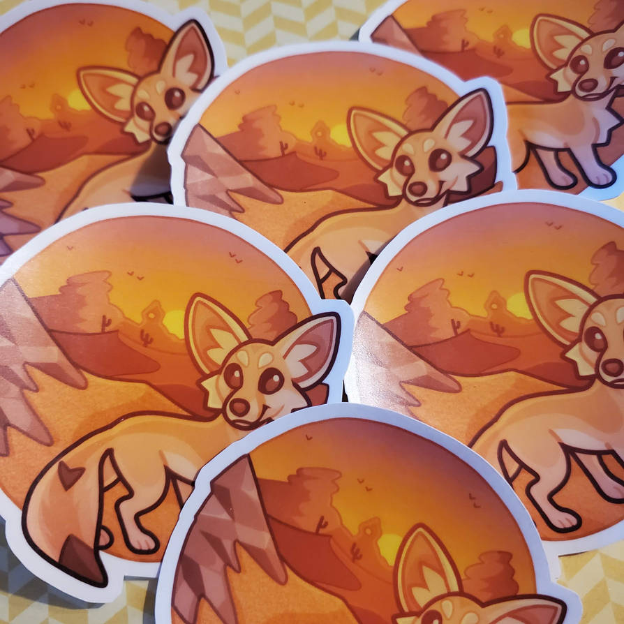 Fennec Stickers 4 By Yellow K9 On DeviantArt fennec-stickers-4-by-yellow-k9-on-deviantart