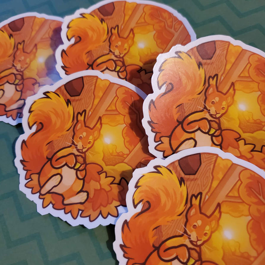 Dead Squirrel Sticker Squirrel Stickers! $4 by Yellow-K9 on DeviantArt
