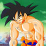 Injured Son Goku Full Color