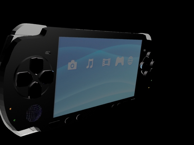 PSP 3d model