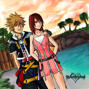 Kingdom Hearts: A walk on the beach