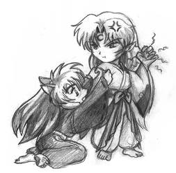 Inuyasha Sesshomaru kids