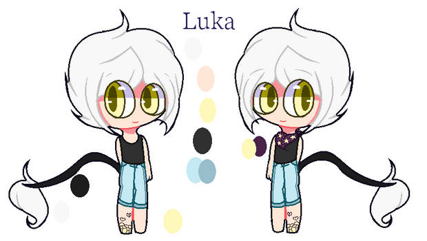 Luka's reference sheet