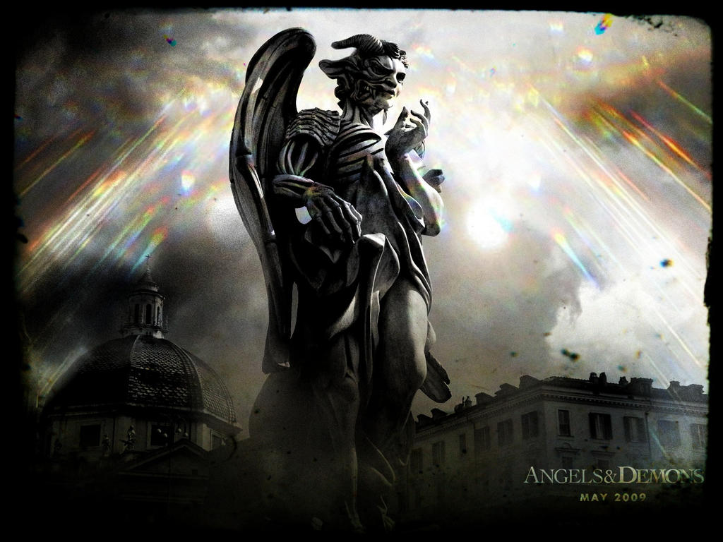 Vintaged Angels and Demons wallpaper by SelfversusSelf on DeviantArt Vintaged Angels and Demons wallpaper by SelfversusSelf on DeviantArt