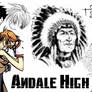 Andale High and Tsubasa Banner