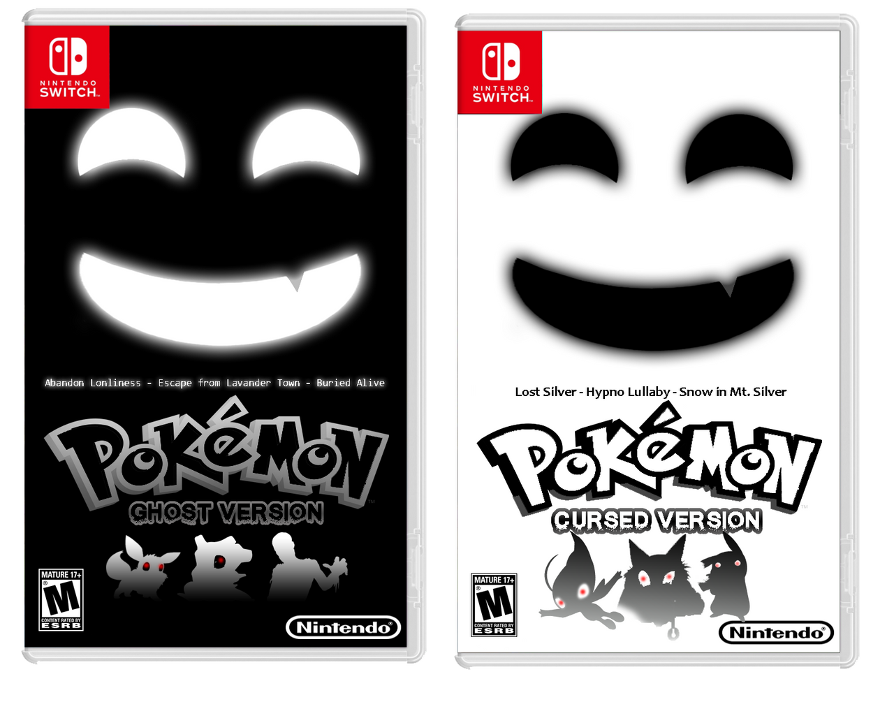 Pokemon: Ghost/Cursed Version by BlueMeteor99 on DeviantArt