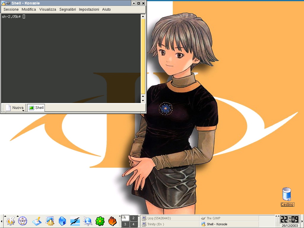 My Knoppix Desktop