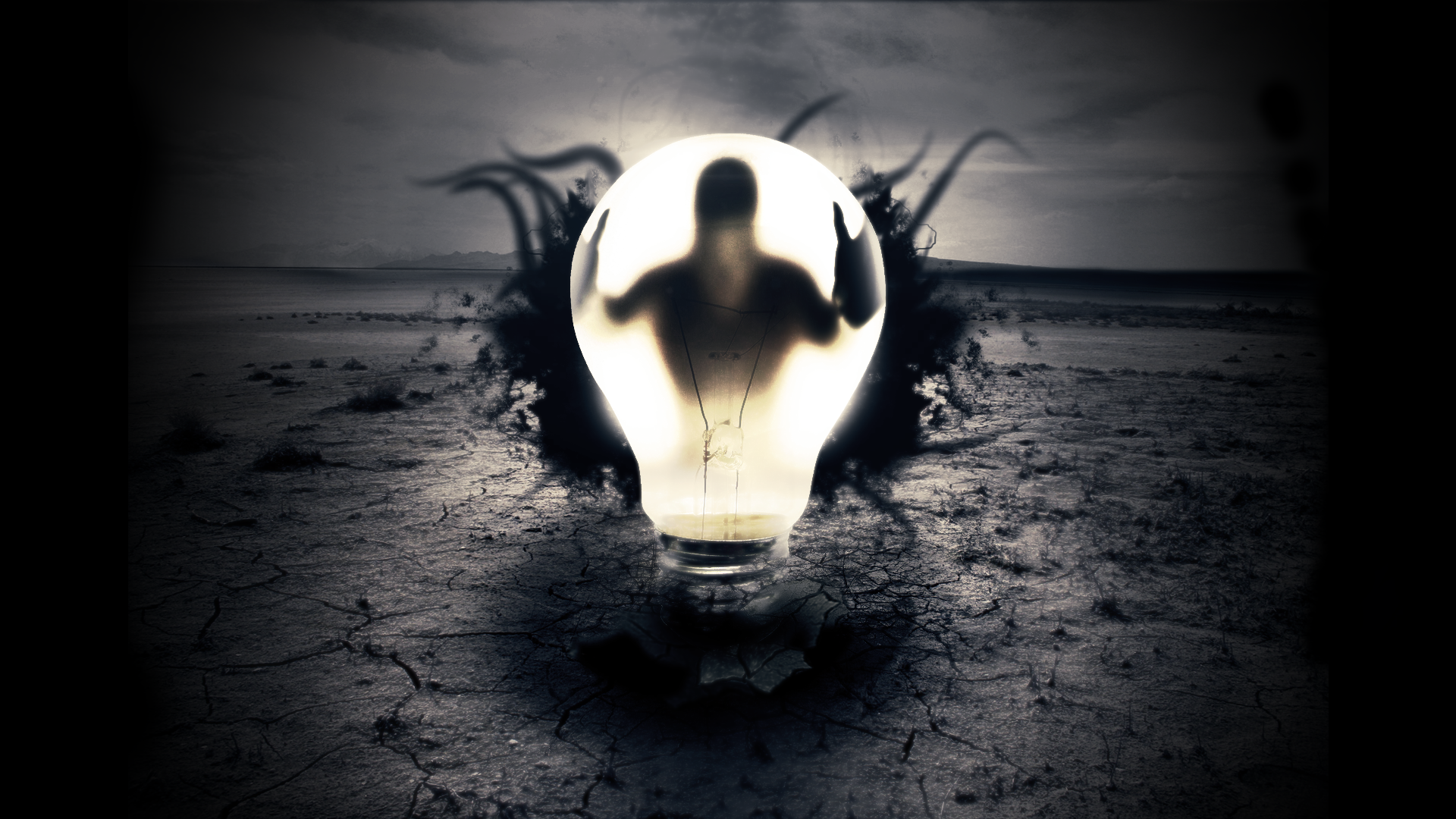 Bulb Trapped Wallpaper 1920x1080