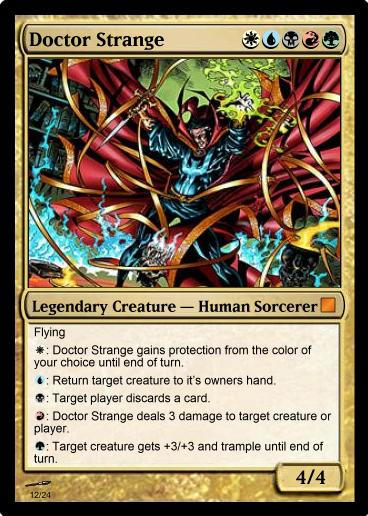 doctor strange mtg card MTGxCUMBERBATCH , I know Im late but I had to take the extra time to make sure I got this right. We appreciate your patience. , ., ., ., ., ., #MTGxStarTrek #MTGTRK #magicthegathering #edh #mtg Doctor Strange MTG by MutantMarksman