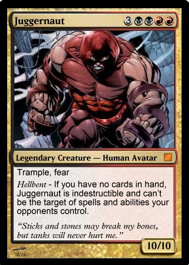mtg juggernaut cards Magic: the Gathering - Galvanic - Innistrad the juggernauts were simply aimed at an enemys best defenses and told to charge. Juggernaut MTG by MutantMarksman on