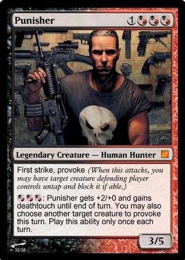 Punisher MTG by MutantMarksman on DeviantArt Punisher MTG by MutantMarksman on DeviantArt