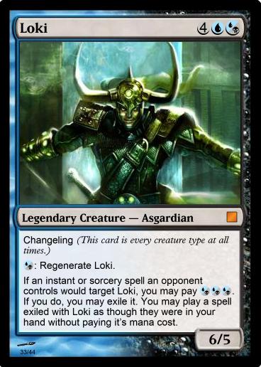 loki mtg card Loki, the Deceiver Marvel Super Heroes Commander (MSC) #86 Scryfall Magic: The Gathering Search