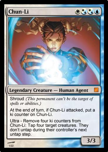 chun li mtg card Chun-Li, Countless Kicks (432) - Secret Lair Drop