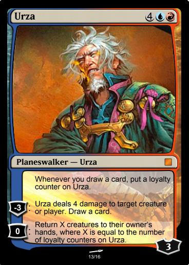 mtg urza planeswalker card Magic The Gathering - The Brothers War - Art Series Art by Chase Stone Magic: the Gathering - Limited
