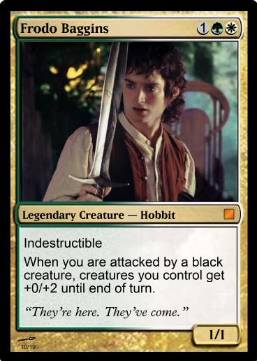 Frodo MTG by MutantMarksman on DeviantArt