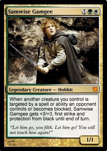 samwise mtg card Samwise the Stouthearted (The Lord of the Rings: Tales of Middle-earth)
