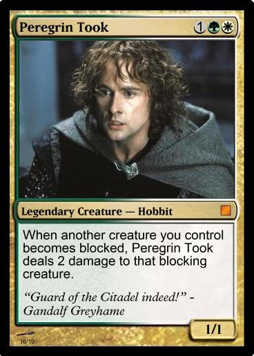 pippin mtg card Pippin, Warden of Isengard | The Lord of the Rings Commander